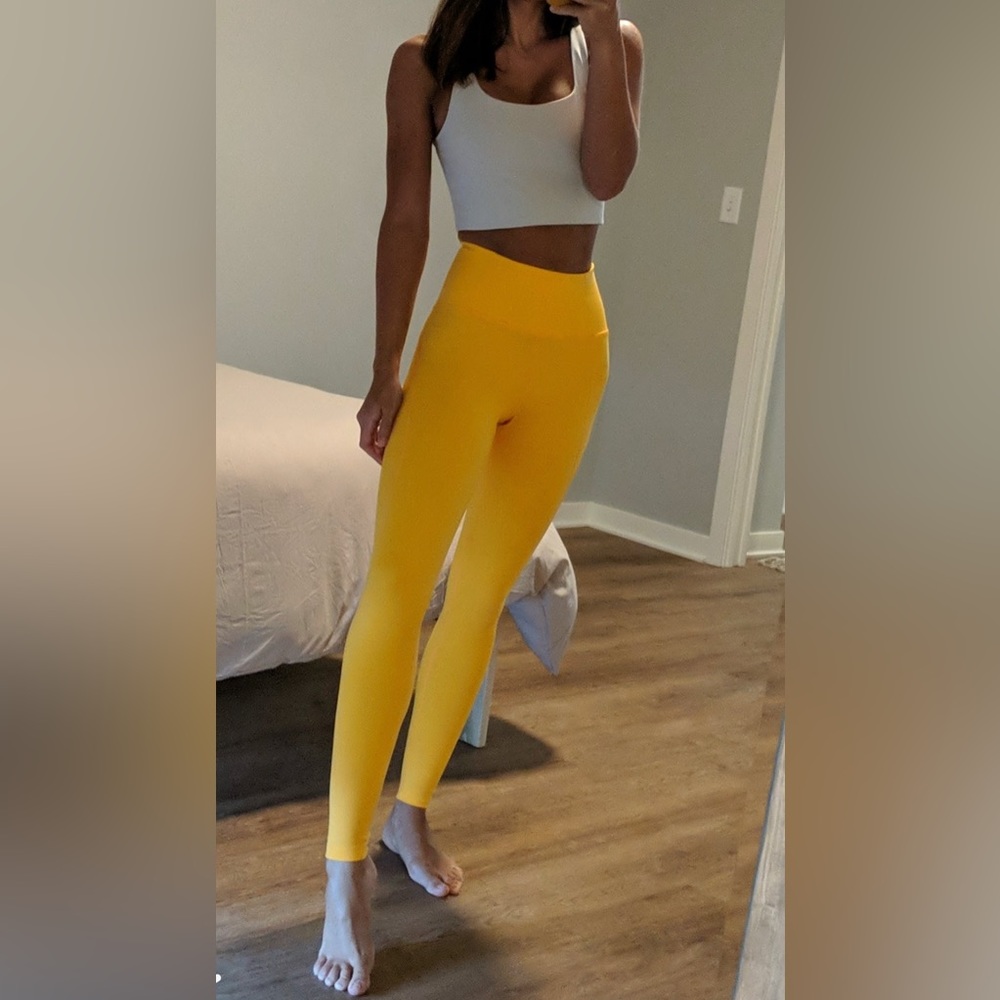Girlfriend Collective Marigold Compressive High-Rise Legging
